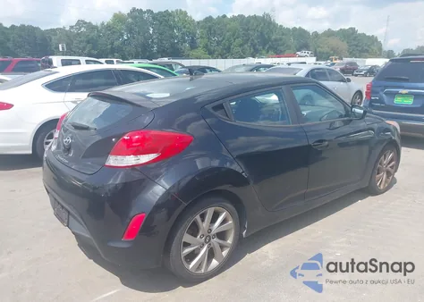 2017 Hyundai Veloster из США, поврежденный, VIN KMHTC6AD1HU309999